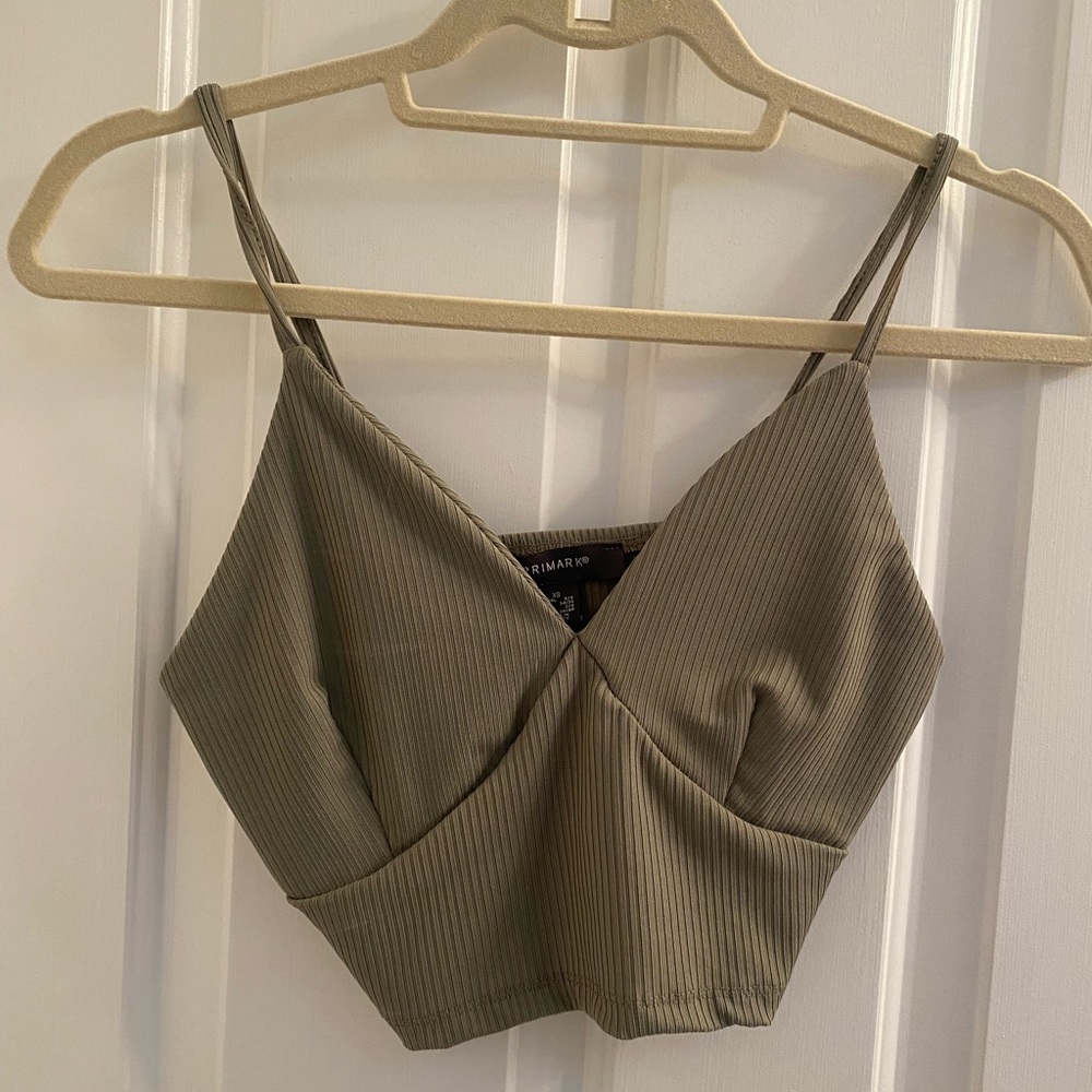 V-Neck Crop Top